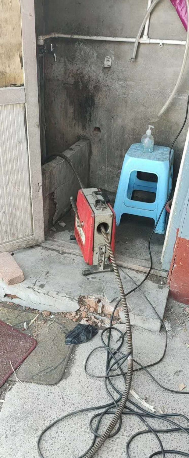 自来水管道堵塞怎样疏通视频